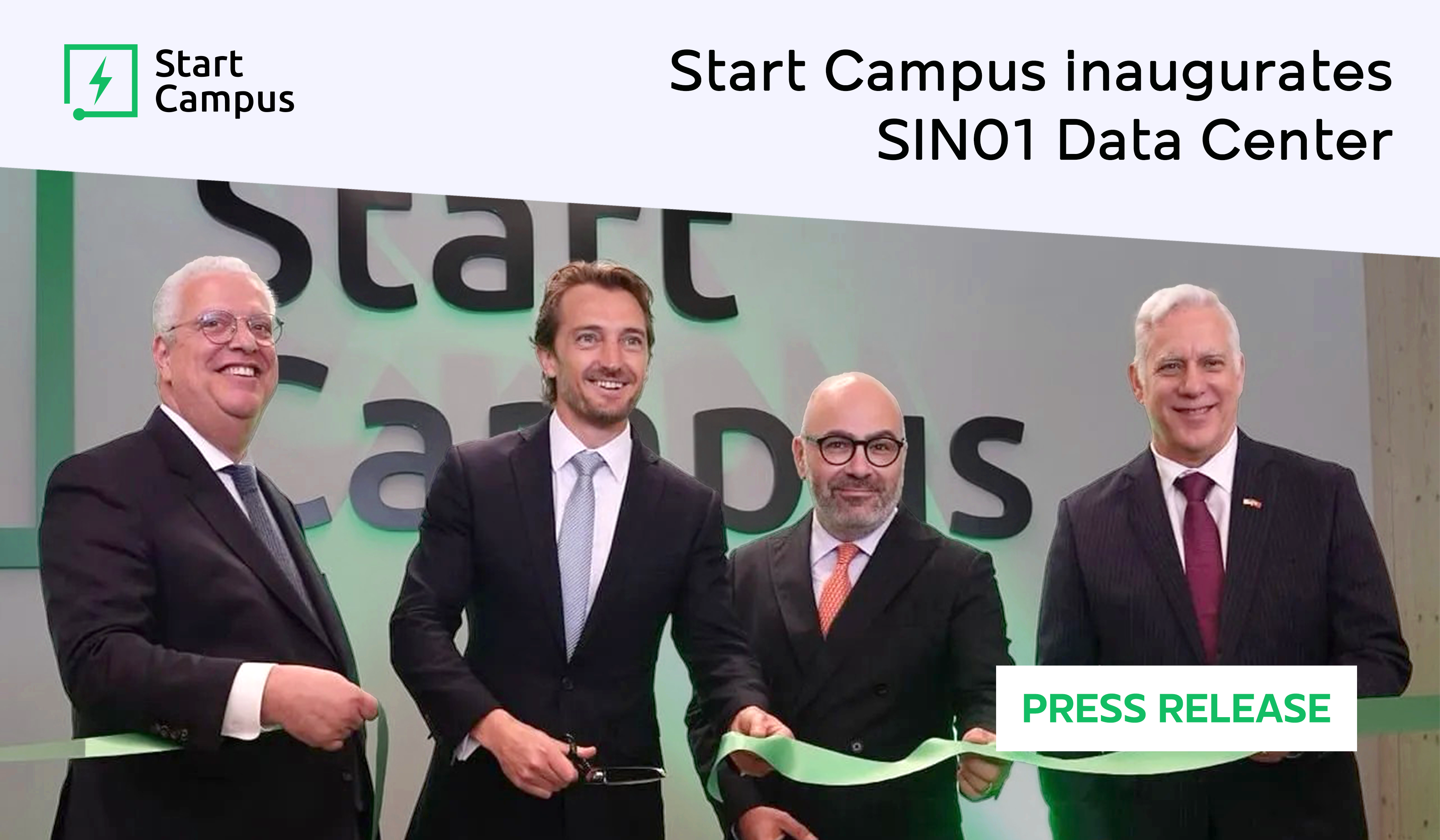 Blog Start Start Campus inaugurates SIN01 Data Center
